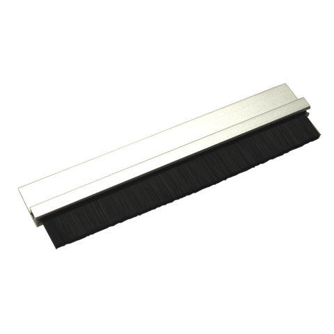 Brushseal Kit, Door Sweep, Nylon, 3/4-in Straight Holder, 9/16-in Brush, 42-in pr.
