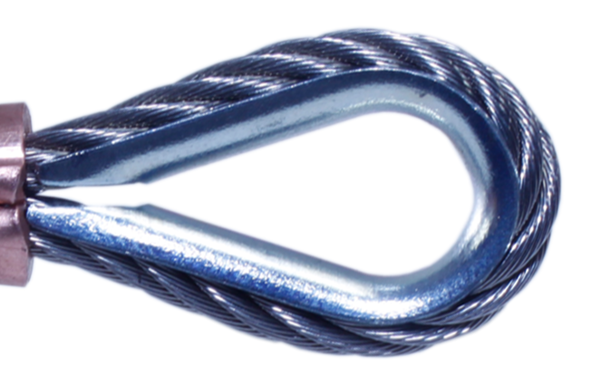 Garage Door Drum Cable Loop Thimbles — American Garage Door Supply