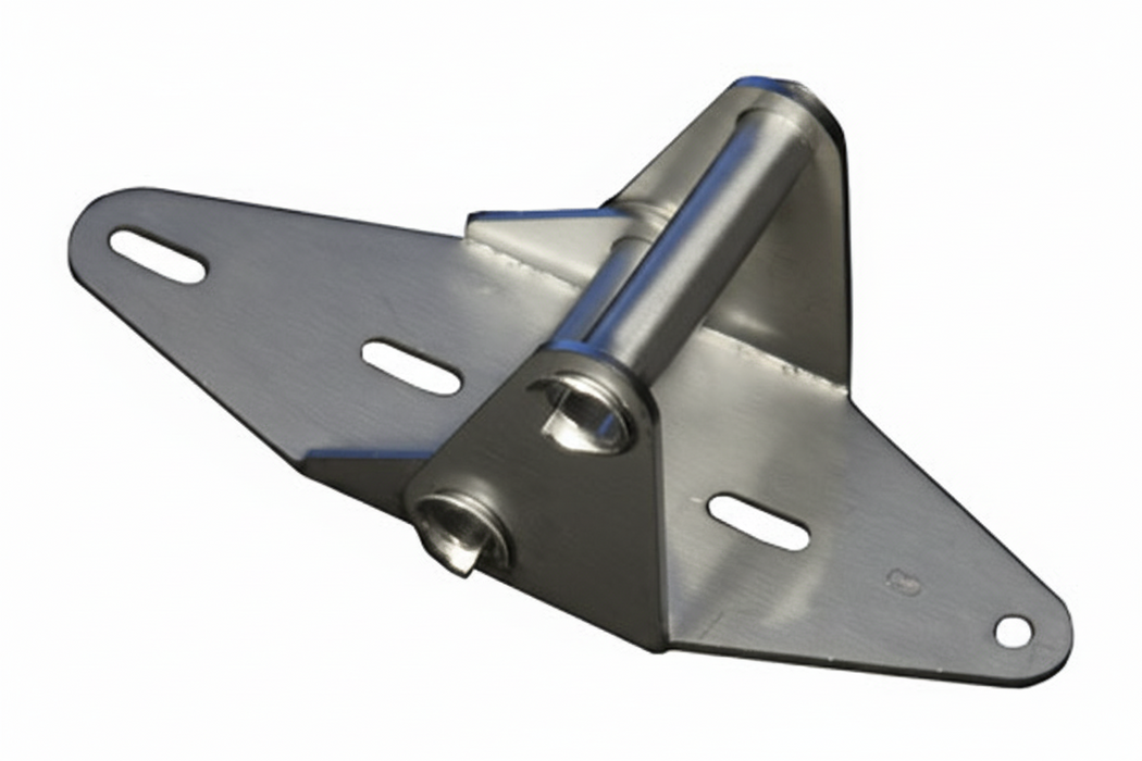 #8 Stainless Steel Garage Door Hinge, 12 ga.