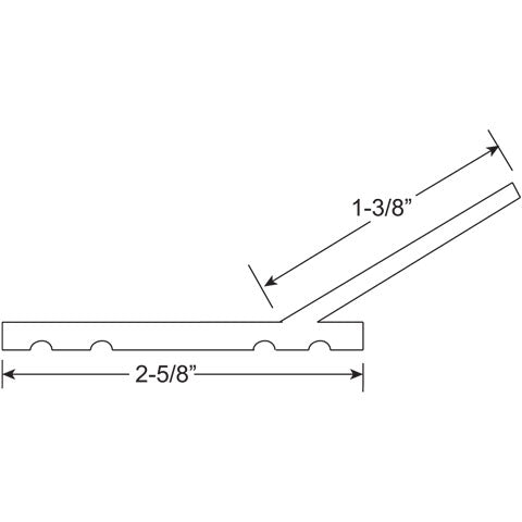 Weatherseal, Climate, 2-5/8-in Moulding, White