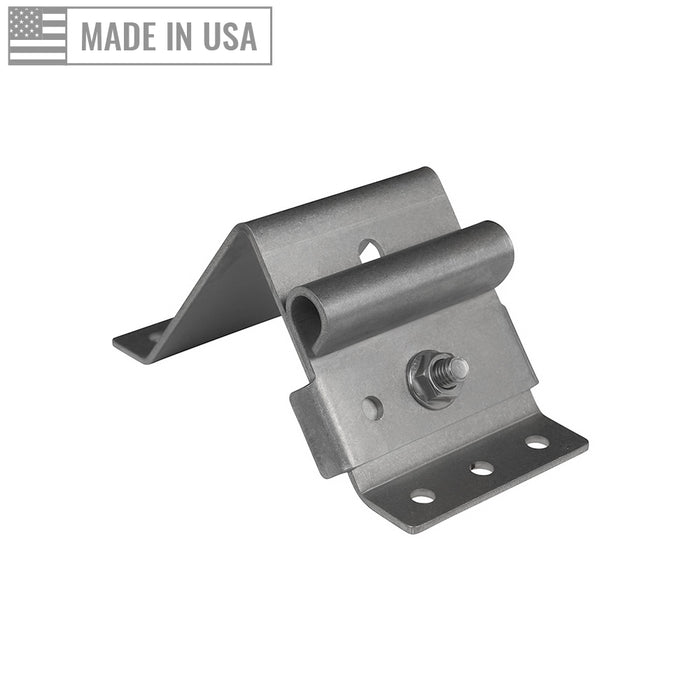 (HTUS) Stainless Steel Garage Door Top Bracket, 12 ga.