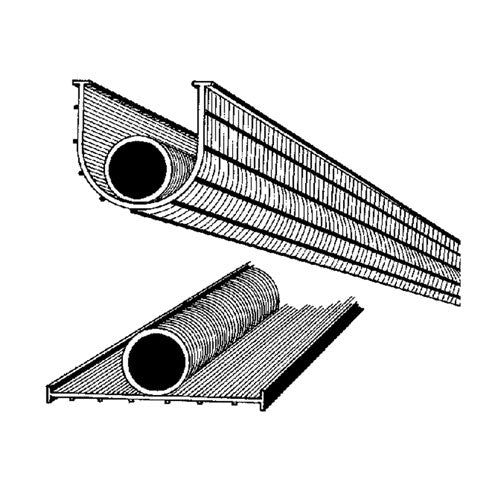 Bottom Seal, Ultra, Rubber Per Ft