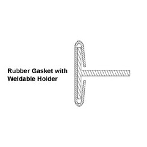 Dock Leveler Weatherseal Kit T-Style, 1-3/8-in PVC Blade