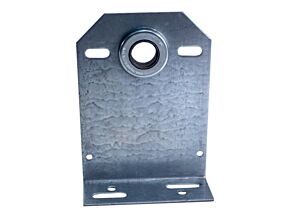Bearing Plate, Galv, Center, 11 ga, 6-in, with B100 Brg.