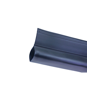 Weatherseal, Bottom, Rolling Steel, 1-1/2-in x 1-1/2-in, per box (2-75-ft rolls) - Grey