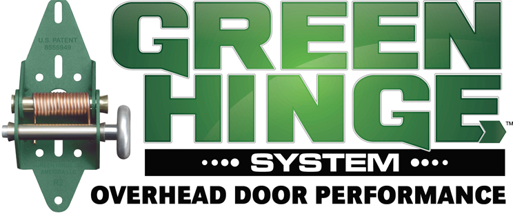 Green Hinge System 5766993 Steel Commercial Garage Door Hinge for 4 Panel System 
